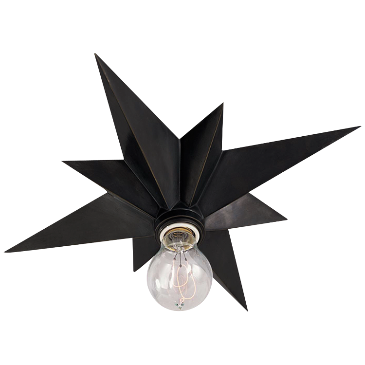 Picture of Star Flush Mount in Bronze