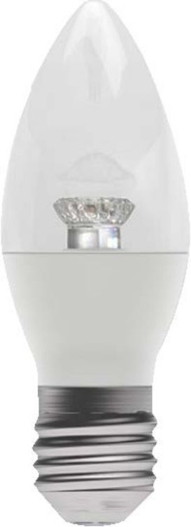 Picture of E27 LED Candle Bulb - Clear Warm White - NOT Dimmable