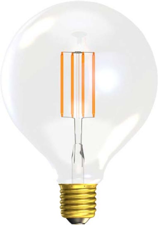 Picture of E27 LED Large Globe Bulb - Clear - Dimmable