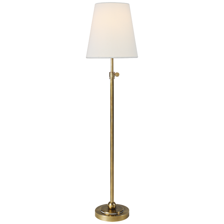 Picture of Bryant Table Lamp in Hand-Rubbed Antique Brass with Linen Shade