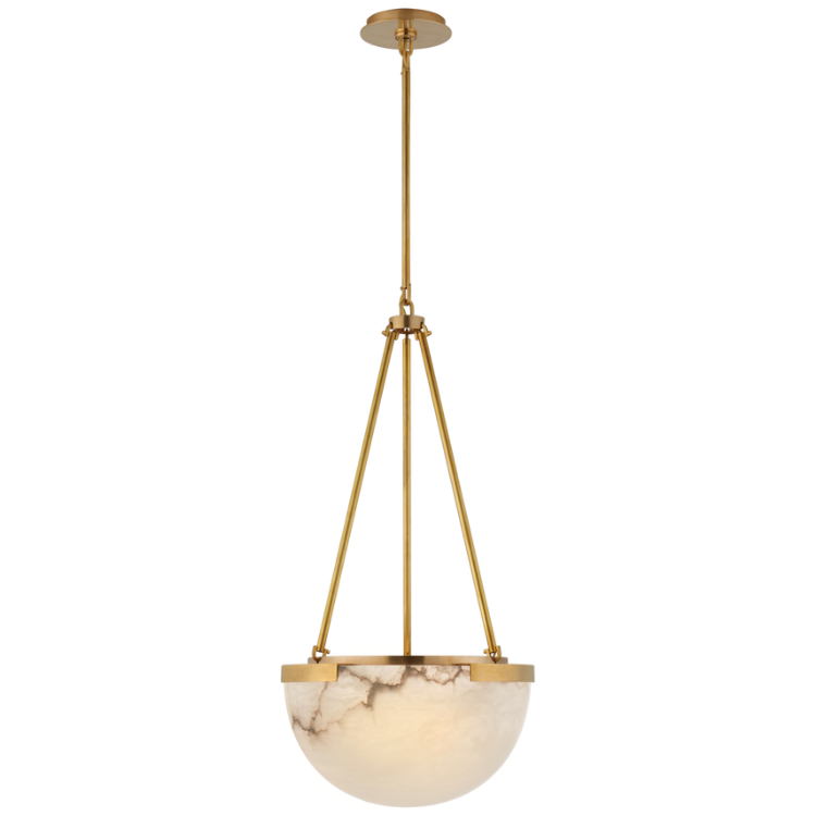 Picture of Melange Small Pendant in Antique-Burnished Brass